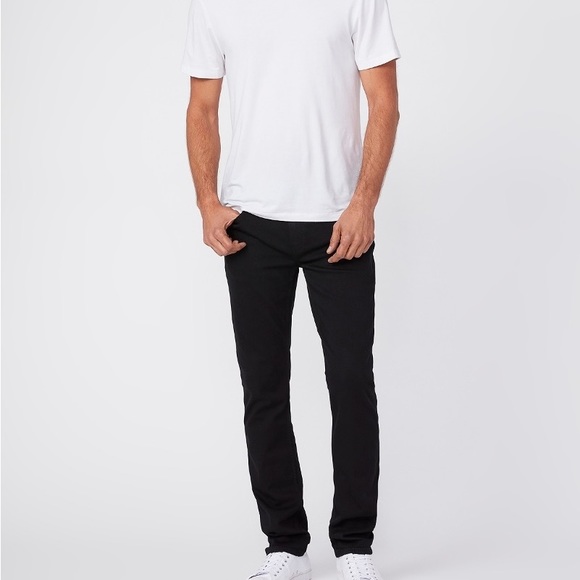 PAIGE Federal - Black Shadow Jeans - Picture 6 of 14